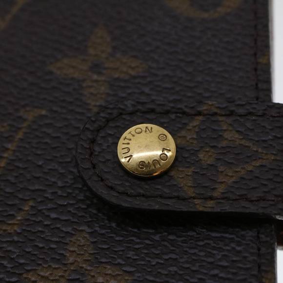 LOUIS VUITTON Monogram Agenda PM Day Planner Cover R20005 LV Auth 45434 - Picture 12 of 16